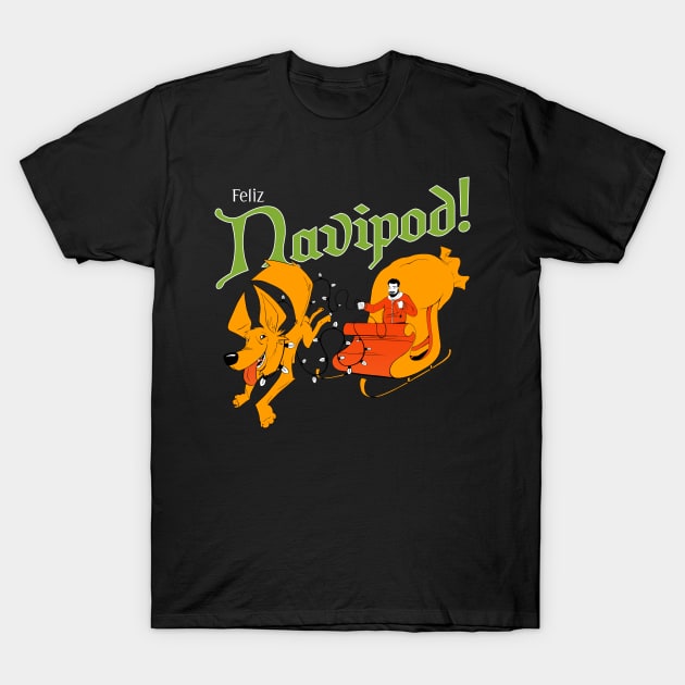 Feliz Navipod BT (before Todd) Logo T-Shirt by tonythaxton